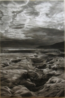 Ink on masonite  24 x 36